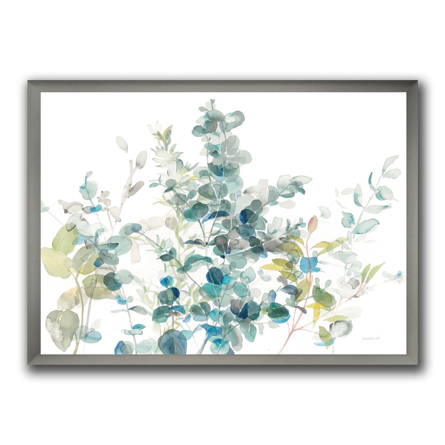 Designart Élément naturel d'eucalyptus Art mural encadré