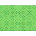 thumbnail image 1 of Ahgly Company Machine Washable Indoor Rectangle Transitional Emerald Green Area Rugs, 5' x 7', 1 of 7