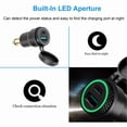 thumbnail image 2 of MYG Dual USB Charger DIN Plug Socket Adapter for BMW Motorcycle Accessary, 2 of 9