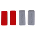 thumbnail image 3 of 4 Pieces Seat Bumpers Universal Stopper Anti Slip with Strong Adhesive Universal Style B, 3 of 8