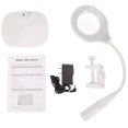 thumbnail image 3 of Magnifying Lamp, Cosmetic Lamp, LED Desk Magnifier Lamp 6W  Lamp Magnifying Desk Light 5x 12x For Reading Eyebrow  Manicure, 3 of 8