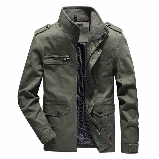 Qertyioot Jacket for Men Hooded Winter Fashion Long Sleeve Solid Zipper Coat