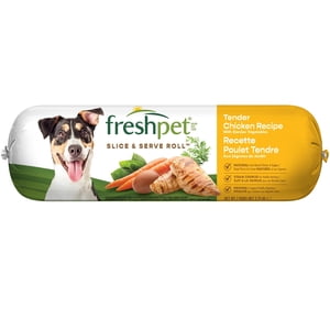 Freshpet Fresh Dog Food, Tender Chicken Recipe, Slice & Serve 2.72 kg