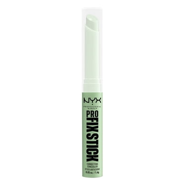 NYX PROFESSIONAL MAKEUP, Pro Fix Stick Correcting Concealer, Infused with hyaluronic acid, Cream formula - 0.1 Green