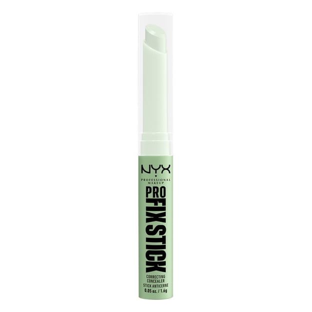 NYX PROFESSIONAL MAKEUP, Pro Fix Stick Correcting Concealer, Infused with hyaluronic acid, Cream formula - 0.1 Green