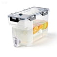 thumbnail image 2 of ZZkhGO Large Capacity Beverage Dispenser with Spigot, Food Grade Cold Water Pitcher with Built-in Filter, Airtight Drink Dispenser for Refrigerator Side Door, 2 of 6