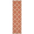 thumbnail image 2 of Safavieh Courtyard Collection Indoor/Outdoor Runner Rug, Terracotta, 2'3' x 8', 2 of 5