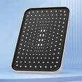 thumbnail image 2 of 12 Inch High Pressure Top Spray Rain Shower Head Larger Flow Rainfall Shower Heads Rainfall Showerhead-Gray, 2 of 7