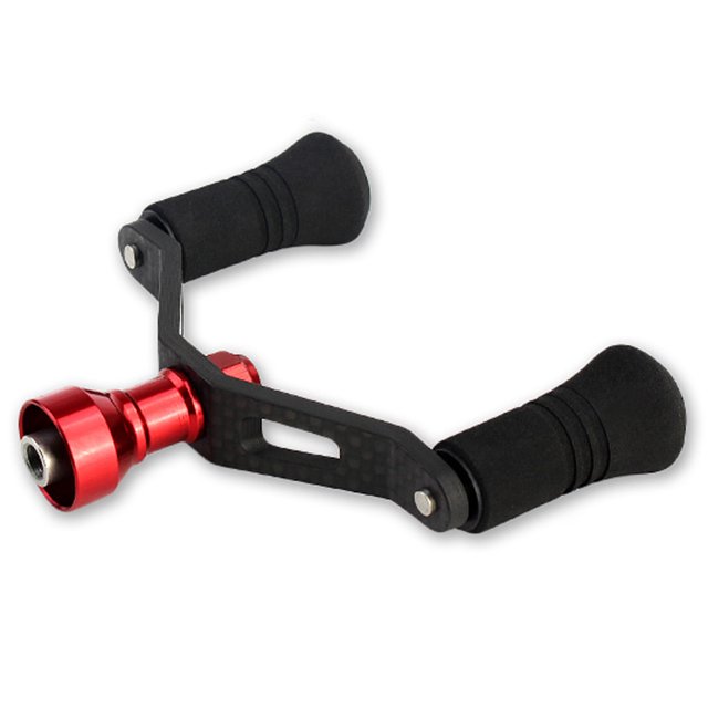 Fishing Reel Handle Carbon Fiber Baitcasting Reel Handle Trolling Reel Handle Left Right Ultralight Reel Handle Fishing Accessory