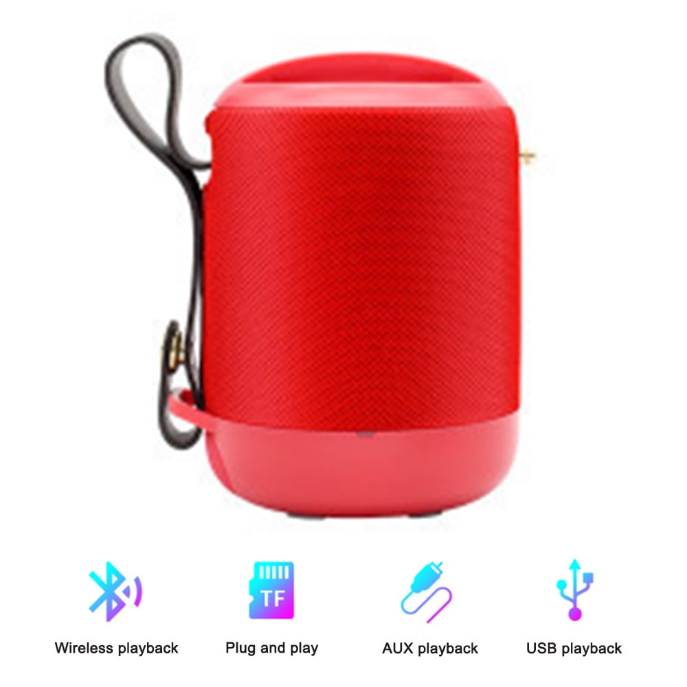 Portable Bluetooth Speaker, Louder Volume, Waterproof Bluetooth 5.0 Speakers, TWS Wireless Speaker with 5W Drivers Stereo Sound,