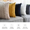 thumbnail image 4 of Set of 2 Decorative Cushion Cover with Tassel Fringe Throw Pillow, 4 of 5