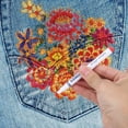thumbnail image 2 of 12 Colors Fabric Marker Pens Acrylic Marker Pens Fabric Permanent Paint DIY Textiles T-Shirt Cloth, 2 of 9