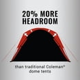 thumbnail image 5 of Coleman 4-Person Skydome Camping Tent, Evergreen, 5 of 5