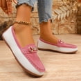 thumbnail image 4 of Mocassins à Enfiler pour Femmes avec Strass Papillon Scintillants, Semelle Souple, Mode Décontractée, Marche, Ballerines, Chaussures Bateau, 4 of 7