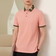 thumbnail image 2 of Sentmoon Mens Button down Shirt Oversized Relaxed Turndown Collar Short Sleeve Summer Top Solid Color Summer Casual Outfits for Mens Delightful for Running & Gym Workout M, 2 of 6