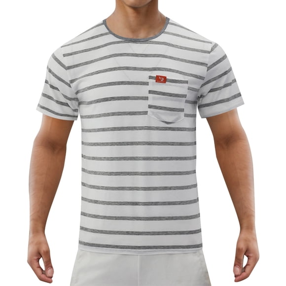 LUOGENLI T-shirts pour Homme pour Hommes T-Shirt pour Homme Jeune Mode Maison Décontracté T-Shirt à Manches Courtes Col Rond T-Shirt à Manches Courtes T-shirts pour Hommes T-shirts Graphiques Pâques Gris P