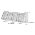 thumbnail image 3 of Oleegame 2PC Spoon And Lid Rest Acrylic Chip Box Texas Poker Acrylic Club Chip Rack Transparent Chip Rack Chip Plate Clear, 3 of 5