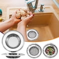thumbnail image 2 of Passoire d'Évier de Cuisine Passoire d'Évier de Cuisine Passoire d'Évier pour Évier de Cuisine Passoire d'Évier en Acier Inoxydable avec Grand Côté Grand Passoire de Drain d'Évier de Cuisine, 2 of 7
