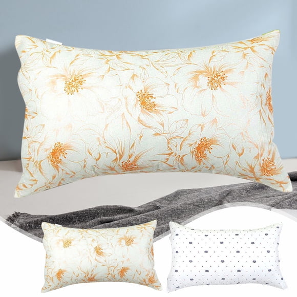 WKWeiS Dormitory Pillow Gift Pillow Core Printed Pillow Washable Hotel Pillow Core 15.74X27.55In Summer Savings Clearance