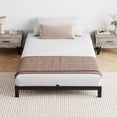 thumbnail image 2 of Eastvita 14-Inch Full Metal Platform Bed Frame with Heavy Duty Slats/Strong Bearing Capacity//Under Bed Storage/No Box Spring Needed, 2 of 7