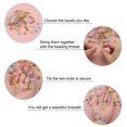 thumbnail image 3 of Uxcell Random Glass Flower Beads Transparent Floral Bead Hibiscus Beads Light Pink, 3 of 6
