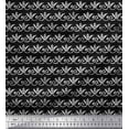 thumbnail image 1 of Soimoi Poly Georgette Fabric Dot,Swirl & Floral Block Print Sewing Fabric Yard 42 Inch Wide, 1 of 2