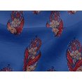 thumbnail image 4 of oneOone Viscose Jersey Fabric Leaves & Floral Block Printed Craft Fabric BTY 60 Inch Wide, 4 of 6
