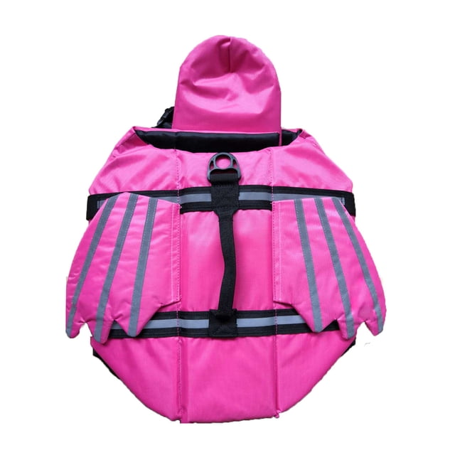 Reflective Pet Life Jacket with Safety Buckles, Buoyancy Aid Vest for Swimming Boating Water Rescue Dogs