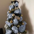 thumbnail image 1 of Meitianfacai New Noël Tree Decoration Mesh Ribbon Noël Decorations Hangings Silk Mesh, Silver, 1 of 6