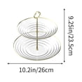 thumbnail image 3 of GFHFHITJ Plasticmulti Tier Cake Stand Multi-layer Fruit Cake Candy Tray Foreground Placed Snacks Snacks Living Room Coffee Table Household, 3 of 6