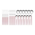 thumbnail image 1 of Amdohai 24Pcs Stainless Steel Dinnerware Set Kitchen Cutlery Set Knife Fork Spoon Flatware Tableware Minimalist Silverware, 1 of 8