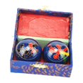 thumbnail image 4 of Portable Baoding Balls with Storage Box Durable for Kids hand baoding balls Elderly Parents Blue, 4 of 9
