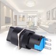 thumbnail image 3 of Switch  Selector Switch Electrical Equipment 5PCS ASY-6 Round  Selector Knob Switch 16mm Mounting Hole AC 250V 3A, 3 of 8