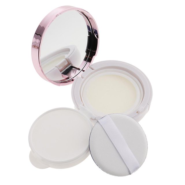 lionlar Round Empty Luxurious Portable Air Cushion Puff Box BB Cream Container Case Pink