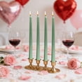 thumbnail image 1 of Electroplated Taper Candles for Dining Table Decor, Romantic Wedding Party Centerpiece, Long Dripless Candlesticks, Decorative Wax Candles for Home Decor, Anniversary Valentine's Day Dinner ting, 1 of 6