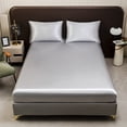thumbnail image 1 of Fitted Sheet Mattress Cover Piece Non Slip Fixed Bed Cover Full Cover Mattress Protector Bed Cover, 1 of 6