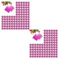 thumbnail image 3 of QualitChoice 100 Square Aluminum Foil Wrappers for Chocolate Sweets Candy Confectionery pink 2Set, 3 of 6