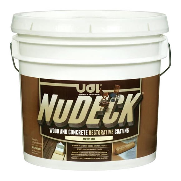 UGL 1903608 Flat Tintable Base Deep-Tone Base Elastomeric Wood & Concrete Restorative Coating