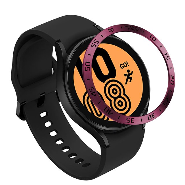 EGNMCR Metal Watch Compatible For Galaxy Watch4 44 Mm, Scratch Protection Metal Case Style A Watch Ring