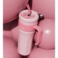 thumbnail image 1 of Vaidha Water Bottle Flask 40oz Flask Tumbler Tumbler Mug Double Walled With Handle And Straw Leak Proof Thermal Coffee Tumbler Insulated Bottles For Coffee Water, 1 of 1