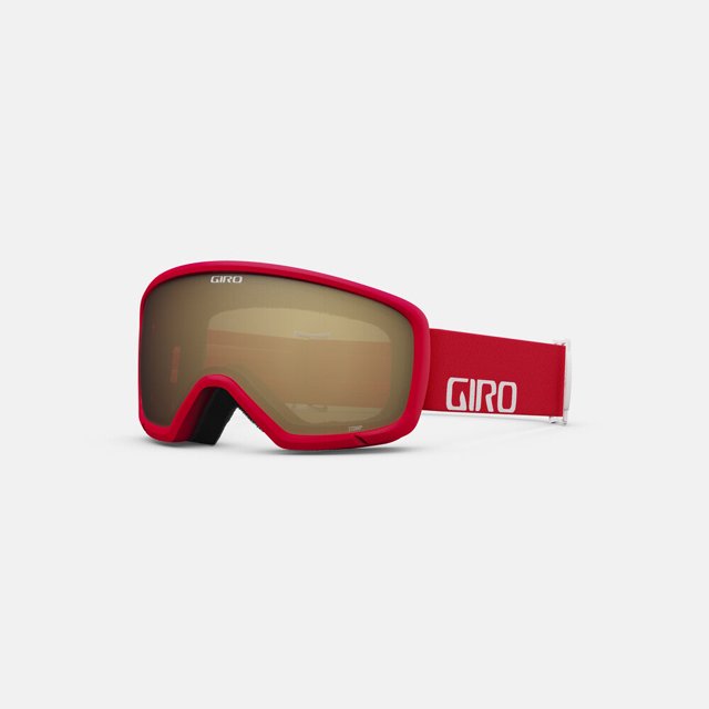 GIRO STAMP Rouge/blanc Wordmark/Amber Rose, Sans Taille