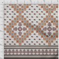 thumbnail image 1 of Soimoi Poly Crepe Fabric Geometric,Tree & Bird Panel Print Fabric by Yard 42 Inch Wide, 1 of 2