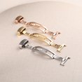 thumbnail image 4 of Visland Watch Band Clasp Good Hardness Easy Installation Universal Stainless Steel Watch Strap Connector for Daily Wear, 4 of 8