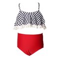 thumbnail image 3 of Esaierr Maillot de Bain pour Filles, Mode, Imprimé, pour Bébé, Rafraîchissant, Séchage Rapide, 2-12 Ans, 3 of 6