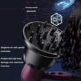thumbnail image 2 of Diffuseur Universel pour Cheveux 1.4 Pouces à 2.6 Pouces Diffuseur Réglable pour Cheveux Bouclés Ou Ondulés Coiffure 1pcs-Noir, 2 of 5