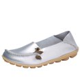thumbnail image 1 of Chaussures Plates Décontractées pour Femmes à Bout Rond Mocassins Semelle Souple Chaussures Simples Décontractées Type Pois, 1 of 9