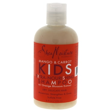SheaMoisture , Shampooing Extra-Nourrissant pour Enfants, Mangue et Carotte, 8 fl oz (237 ml)