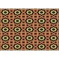 thumbnail image 1 of Ahgly Tapis Rectangulaire Lavable en Machine Intérieur Rouge Nuit, 2 Pieds x 5 Pieds, 1 of 7
