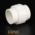 thumbnail image 1 of PVC union water supply pipe joint pipe accessories 63/75/90mm, 1 of 12