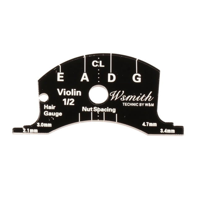 1/2 3/4 4/4 Violon Violoncelle Pont Touche Modèle pour Accessoires d'Instruments 1-2 Violon